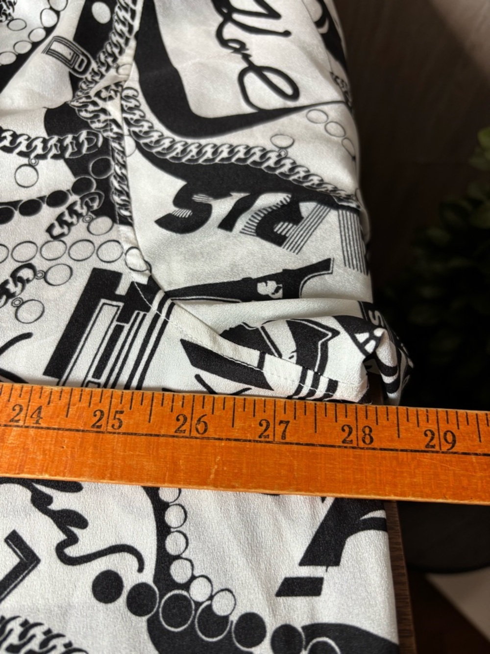 Karl Lagerfeld Black & White Graphic Button-Front Jacket - Picture 8 of 9